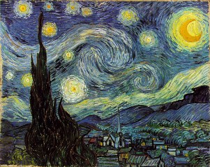 Ван Гог. Звездная ночь, 1889. Музей современного искусства, Нью-Йорк